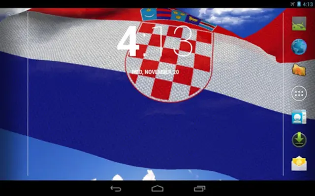 Croatia Flag android App screenshot 1